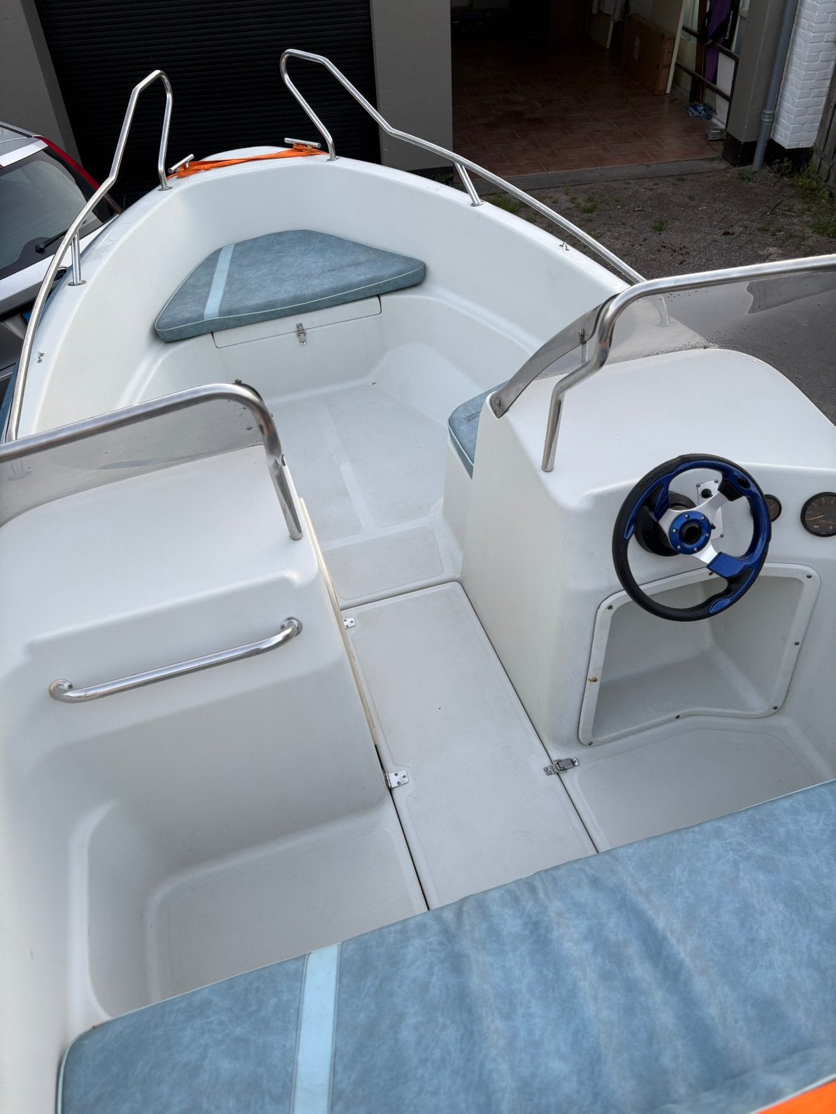 Yamaha 4730 big ride consoleboot 40 PK, Watersport en Boten, Speedboten, Zo goed als nieuw, Ophalen of Verzenden