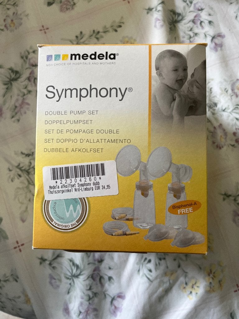 Dubbele afkolfset, Kinderen en Baby's, Babyvoeding en Toebehoren, Ophalen, Zo goed als nieuw, Borstkolf, Medela