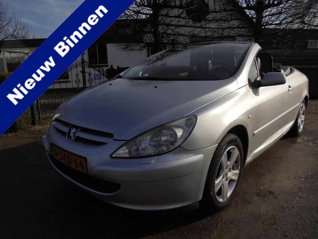 Peugeot 307 CC 2.0-16V *APK 5-2027*LEER*STOELVERWARMING*NETT, Auto's, Voorwielaandrijving, Automatische klimaatregeling, Gebruikt