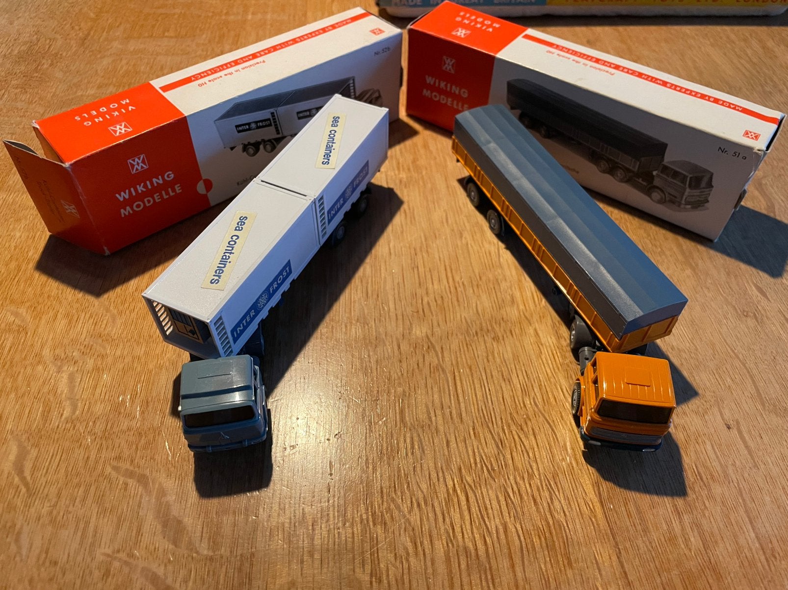 Wiking Modelle 2 stuks, Overige merken, Gebruikt, Ophalen of Verzenden, Tank