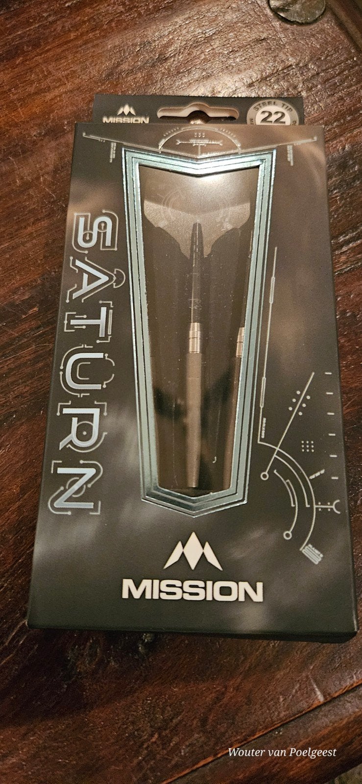 Mission Saturn Darts - 22g Steel Tip, Ophalen of Verzenden, Nieuw, Pijlen, Soft tip