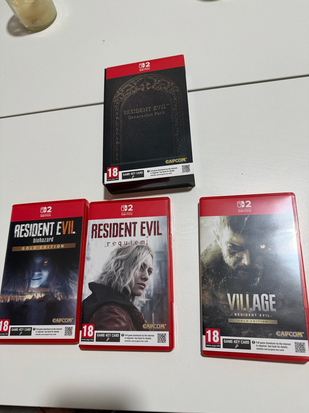 Resident Evil Generation Pack, Ophalen, Zo goed als nieuw, Met games