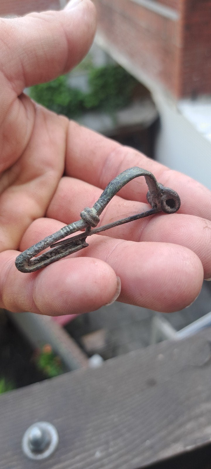(3) Keltische bronzen fibula Bodemvondst, Ophalen of Verzenden