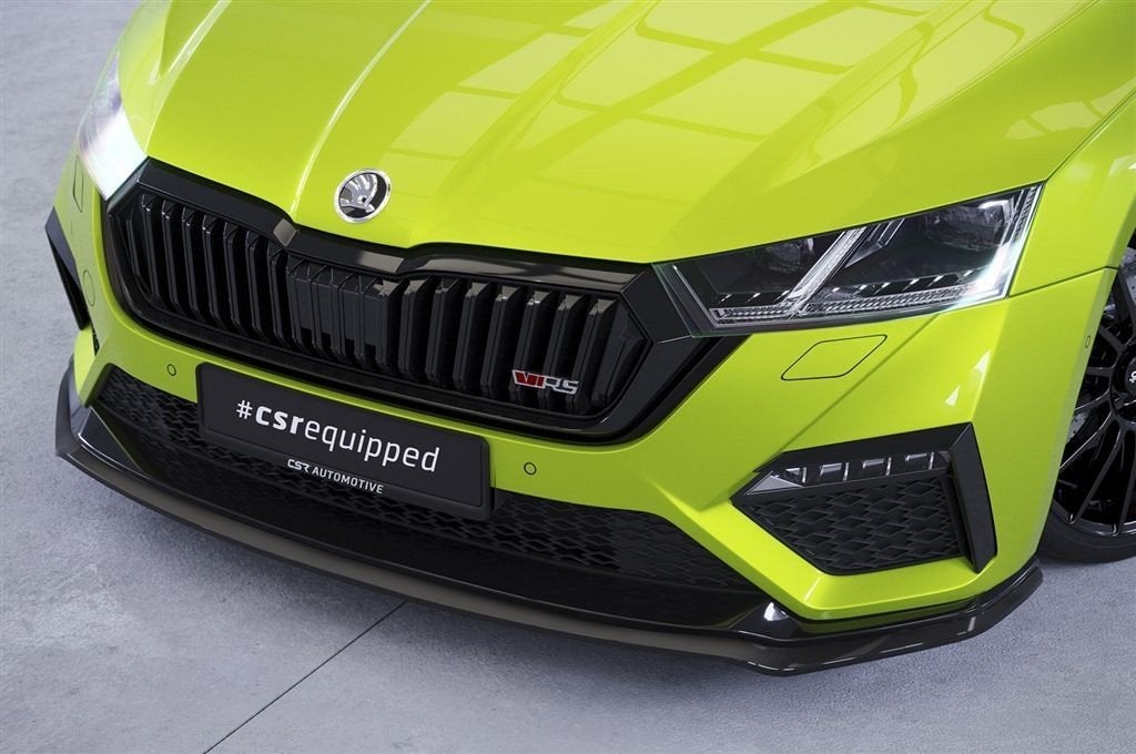 CSR Automotive Splitter Spoiler Skoda Octavia 4 RS CSL624, Verzenden, Automotive Parts, A.parts@hotmail.nl, Trasmolenlaan 12 3447 GZ Woerden