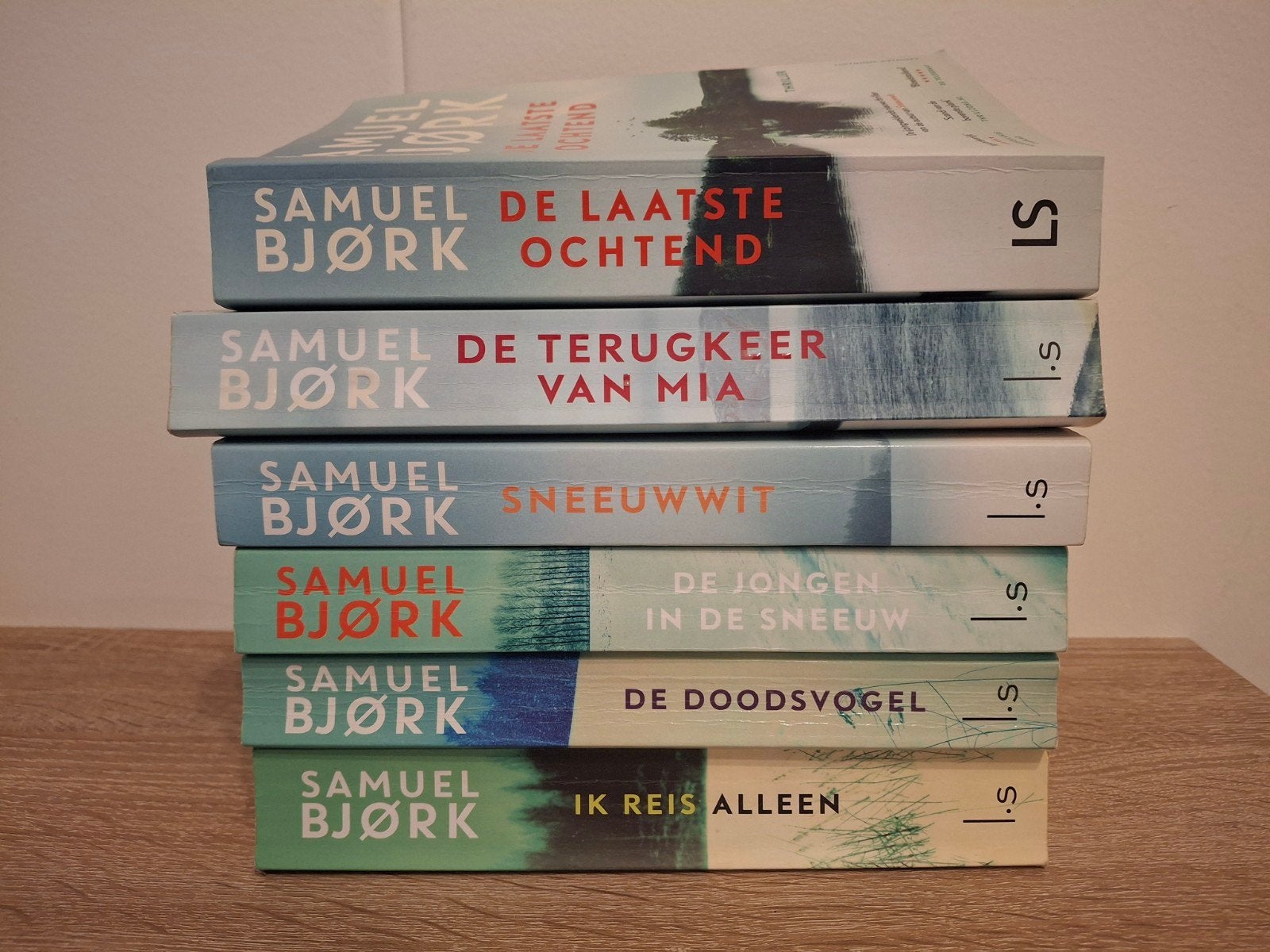 6x samuel bjork complete serie, super spannend, Ophalen of Verzenden