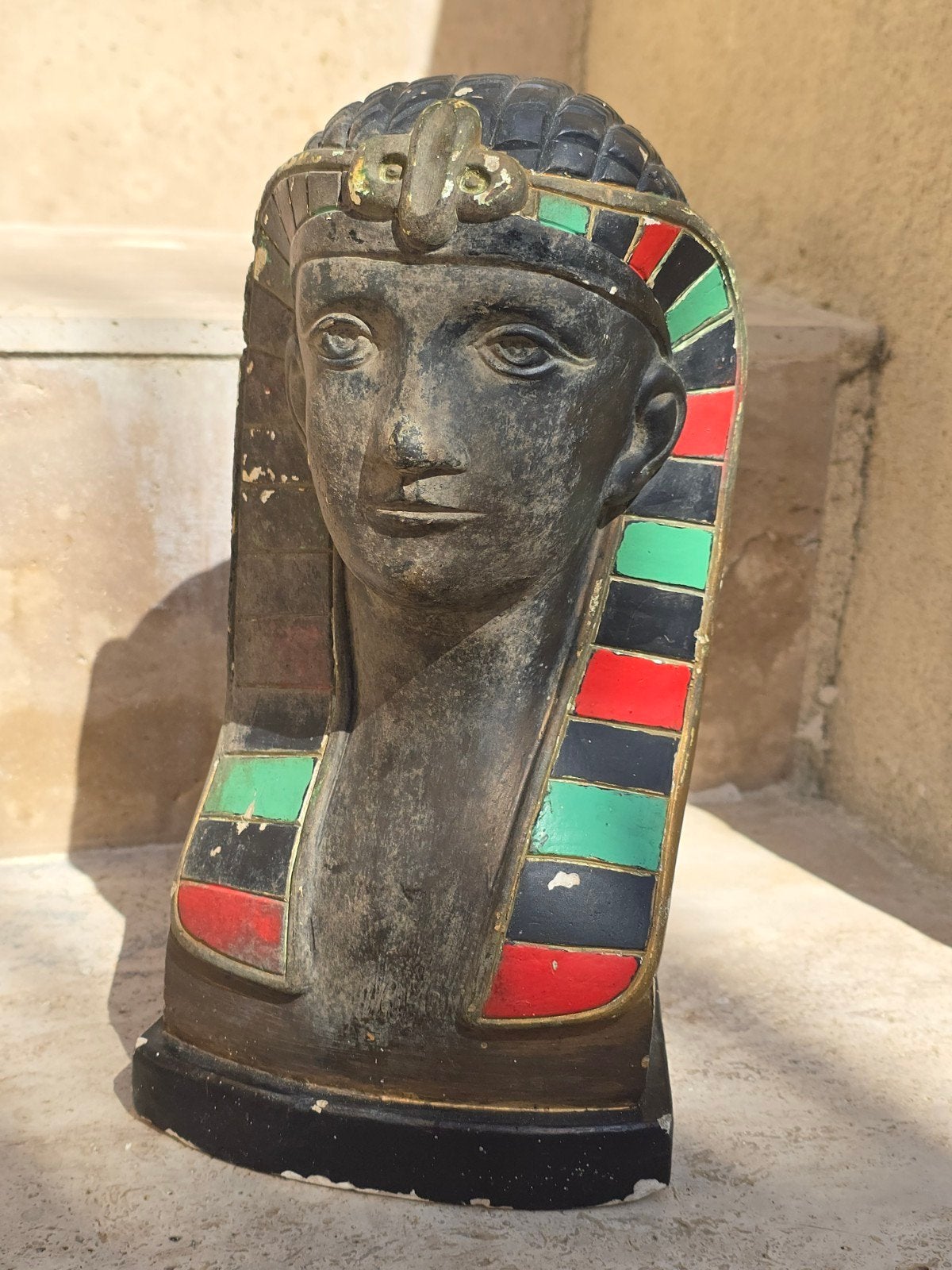 oud-Egyptisch beeld van Toetanchamon, Ankh Amon, Egyptologie, Ophalen of Verzenden, Buste