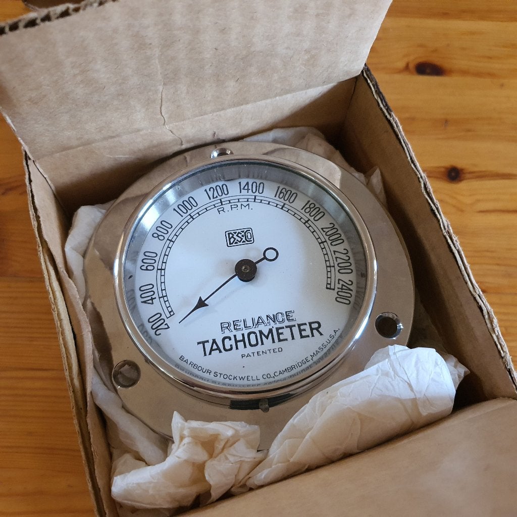 Unieke Toerenteller, Reliance Tachometer van BSC, Ophalen of Verzenden, Nieuw, Motor en Techniek