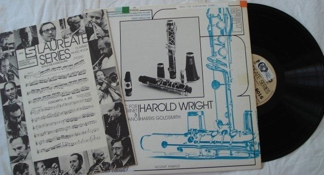 Harold Wright - Harris Goldsmith, LP, Gebruikt, Ophalen of Verzenden, Inclusief boekje