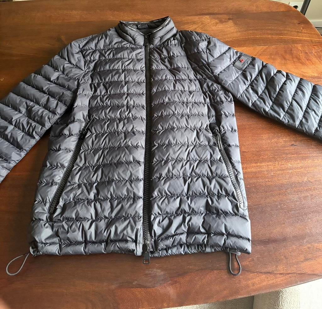Peuterey zomerjas Navy (Donkerblauw) Maat L, Ophalen of Verzenden, Zo goed als nieuw, Maat 52/54 (L), Blauw