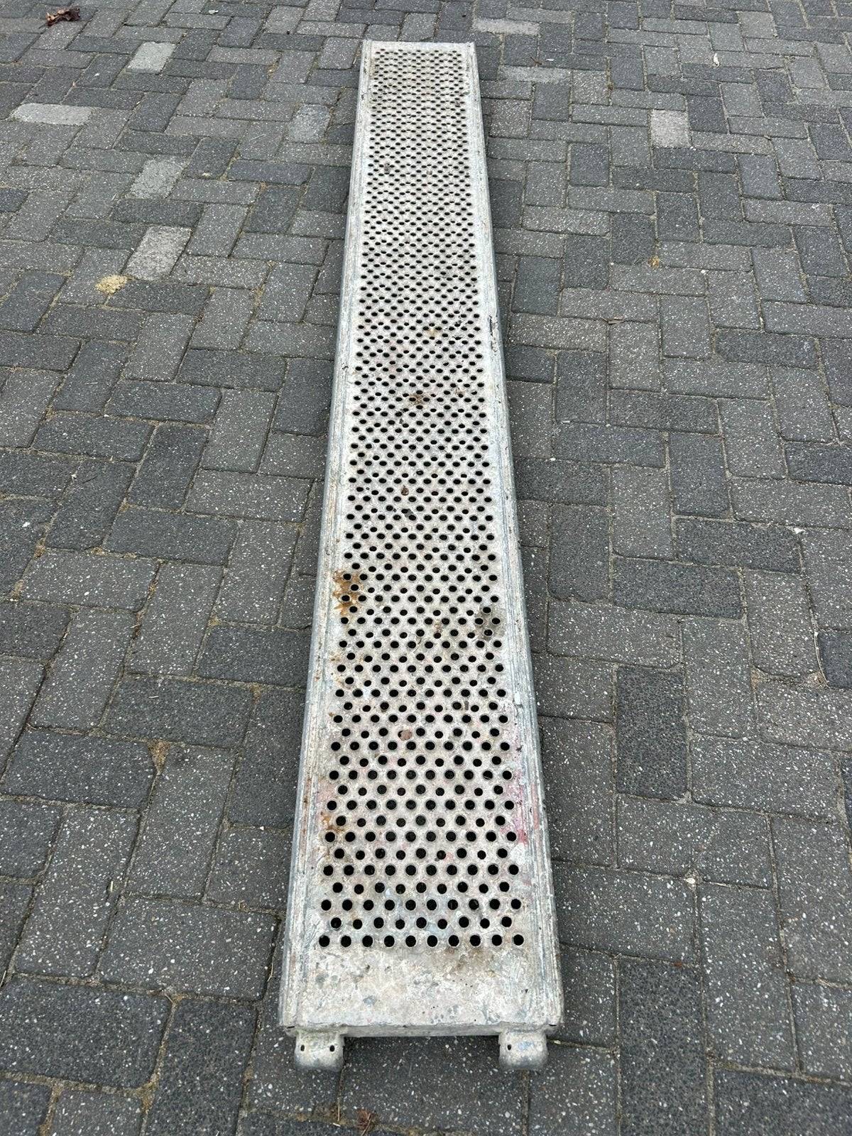 Layher blitz stalen vlonder 2.57x0.32, Ophalen, Zo goed als nieuw, Overige typen, 5 meter of hoger