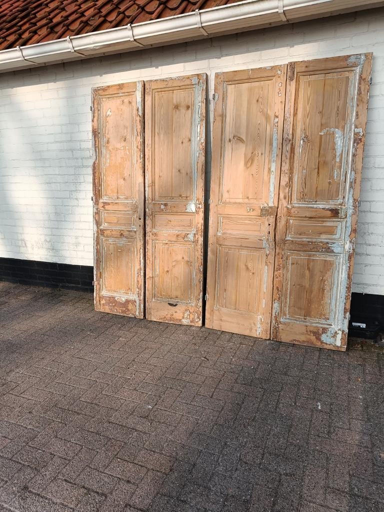 Paneeldeuren kastdeuren oude deuren, Huis en Inrichting, Ophalen of Verzenden, Gebruikt