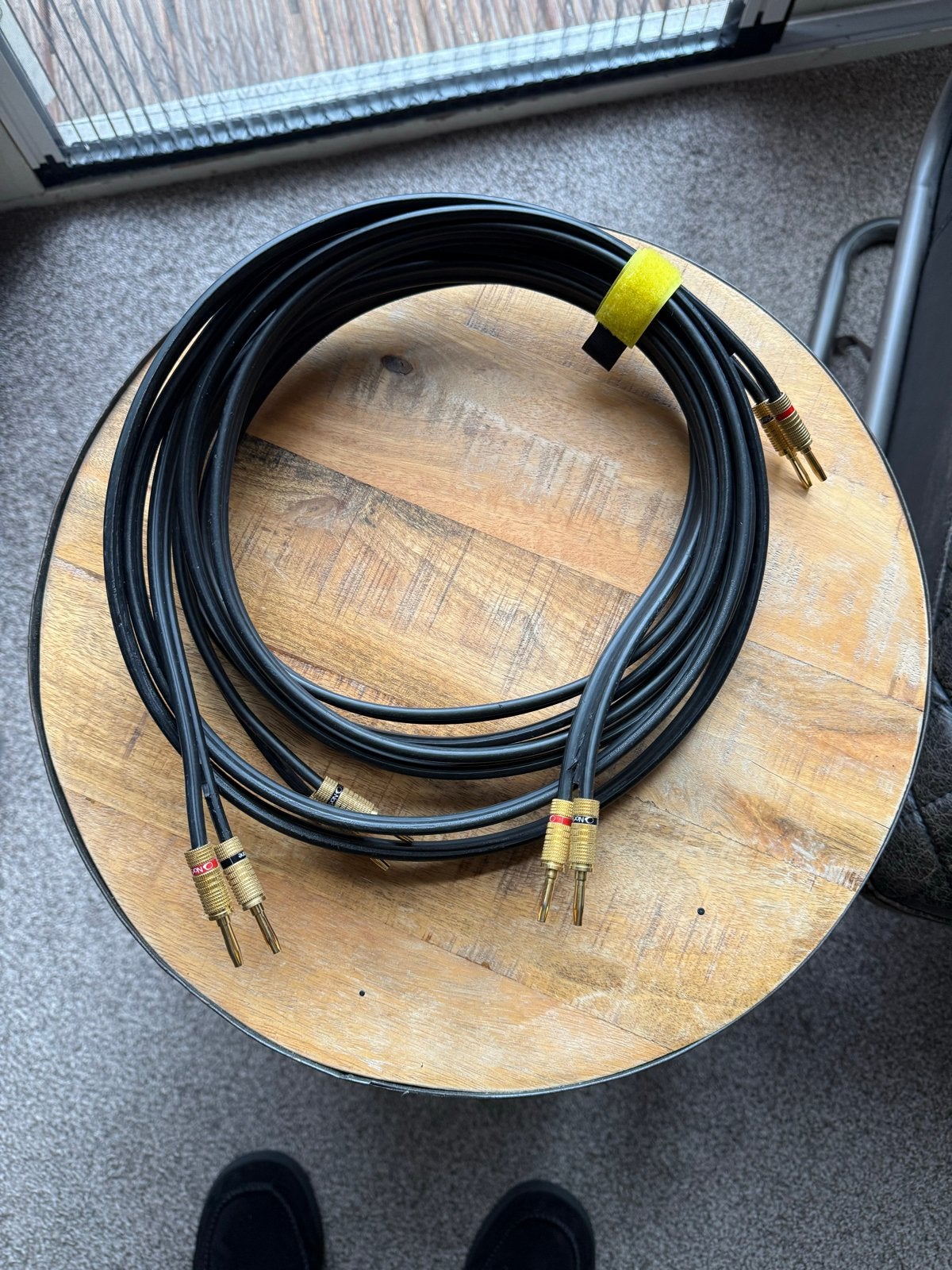 Naim NAC A5 Luidsprekerkabel - 2x 2,5 meter, Ophalen, Zo goed als nieuw, 2 tot 5 meter, Luidsprekerkabel