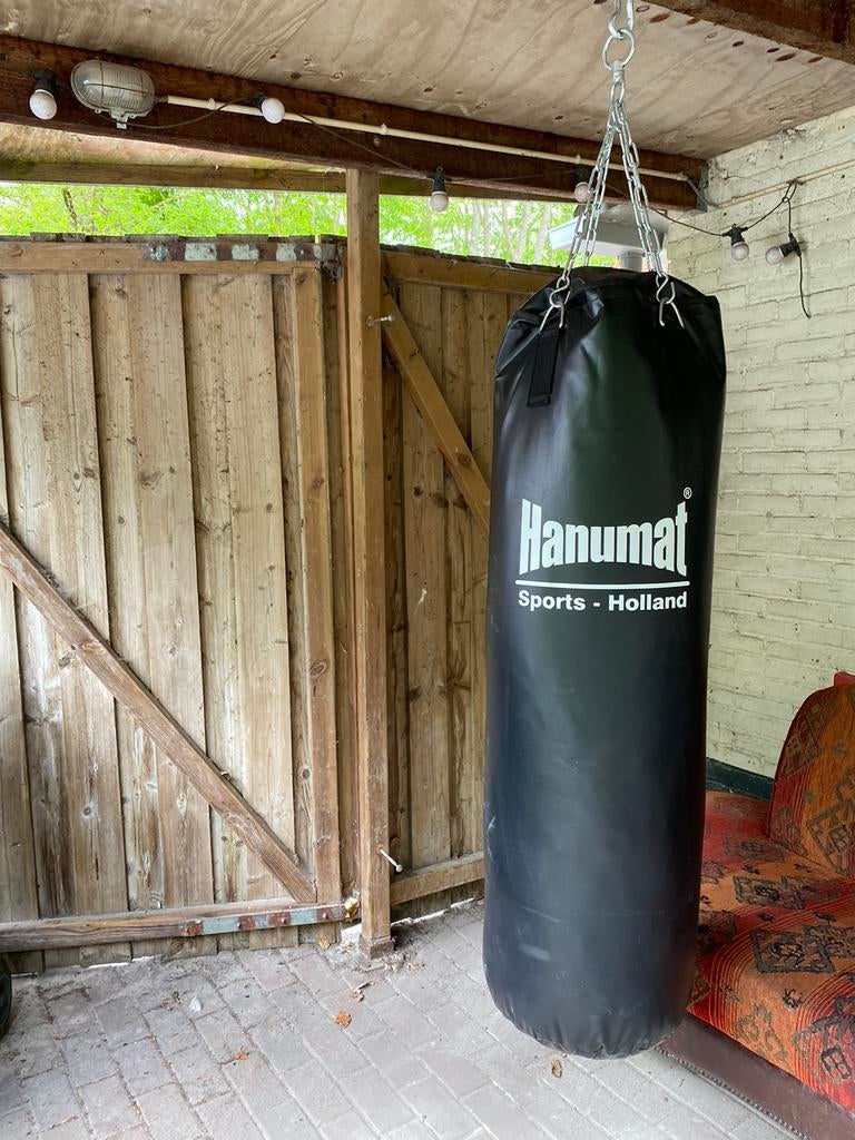 Bokszak Hanumat 150 cm lengte, Ophalen, Zo goed als nieuw, Bokszak