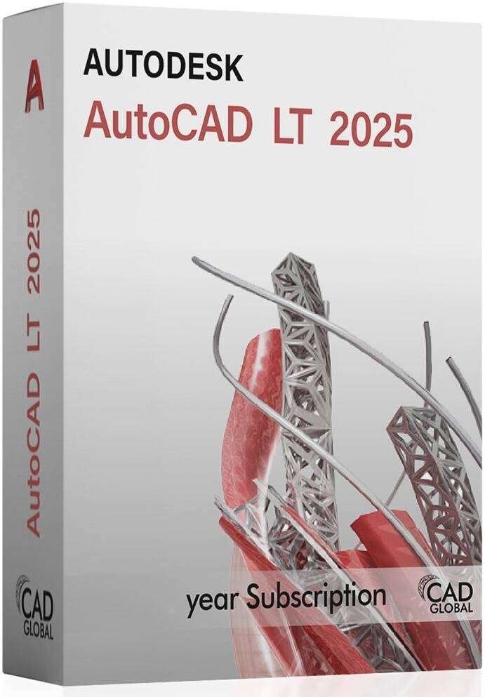 Autocad LT 2025, Computers en Software, Ontwerp- en Bewerkingssoftware, Ophalen of Verzenden, Nieuw, Windows