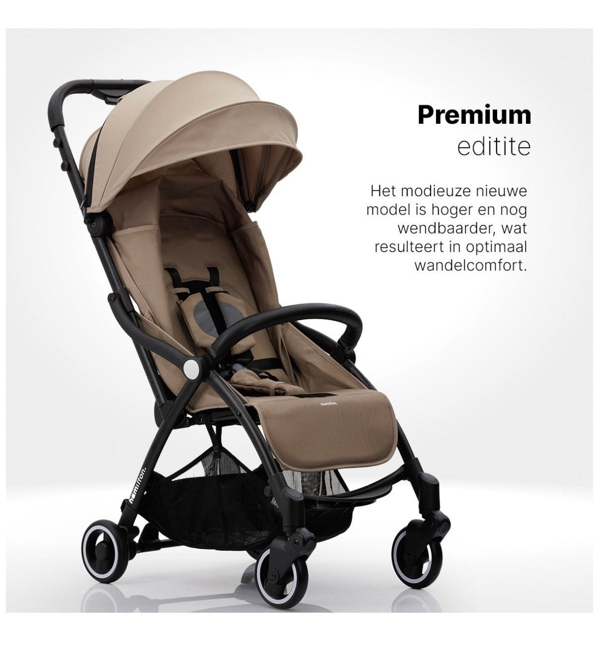 X1 Wandelwagen Buggy Zon factor 50+ Magneetsluiting Hamilton, Ophalen of Verzenden, Nieuw, Verstelbare rugleuning