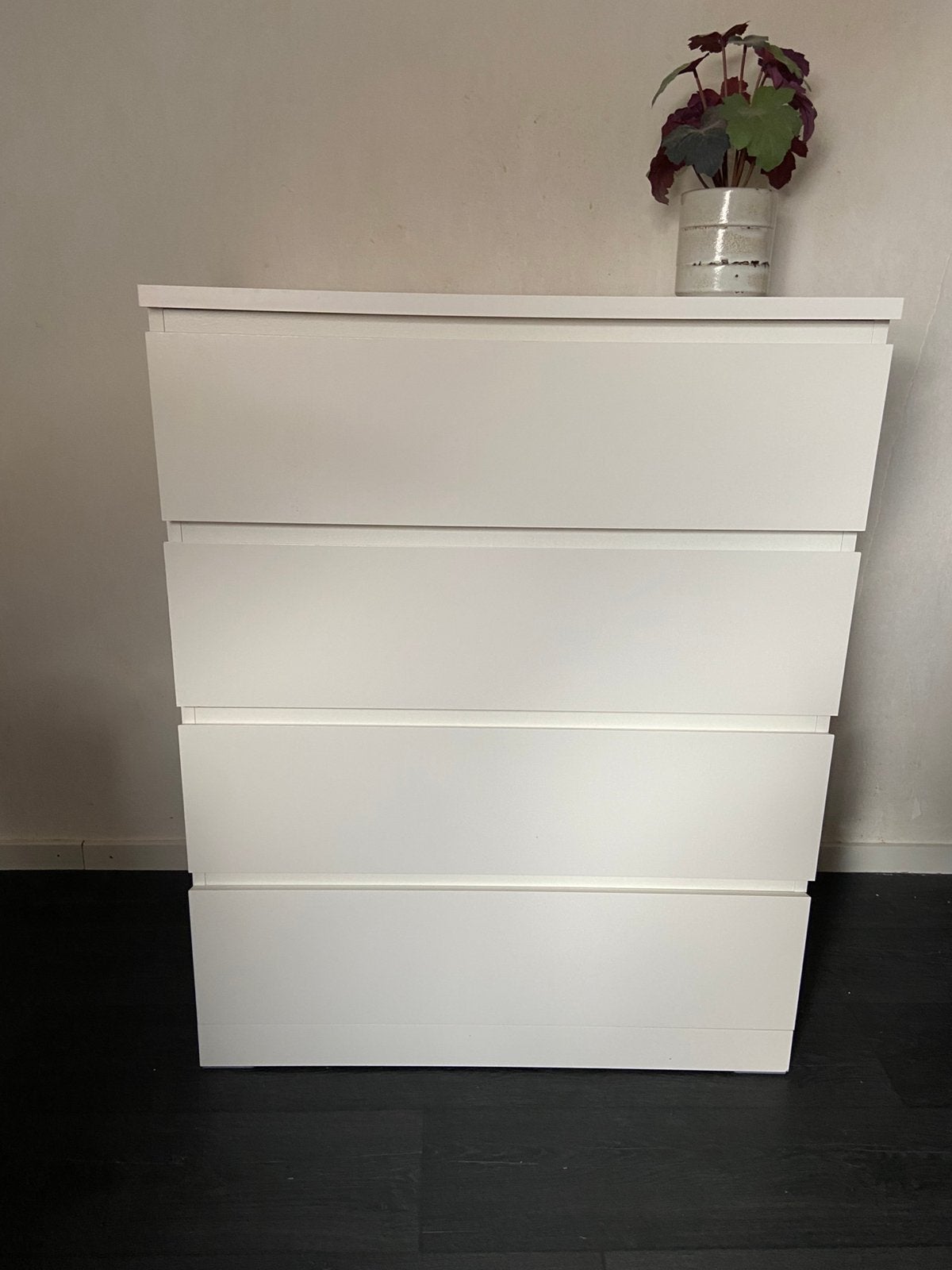 IKEA Malm ladekast 4 lades, Ophalen, 50 tot 100 cm, Zo goed als nieuw, 3 of 4 laden