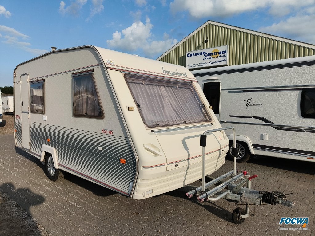 Beyerland Sprinter 430 MD Mover Dwarsbed Zit Tent, Bedrijf, Treinzit, 4 tot 5 meter, Schokbreker