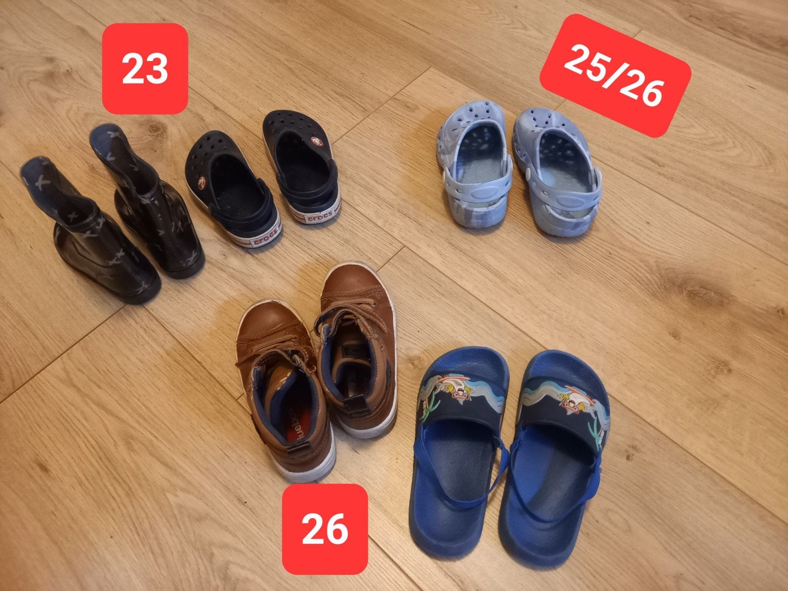 Gratis af te halen schoenen, verschillende maten, Ophalen, Gebruikt, Jongetje, Schoentjes