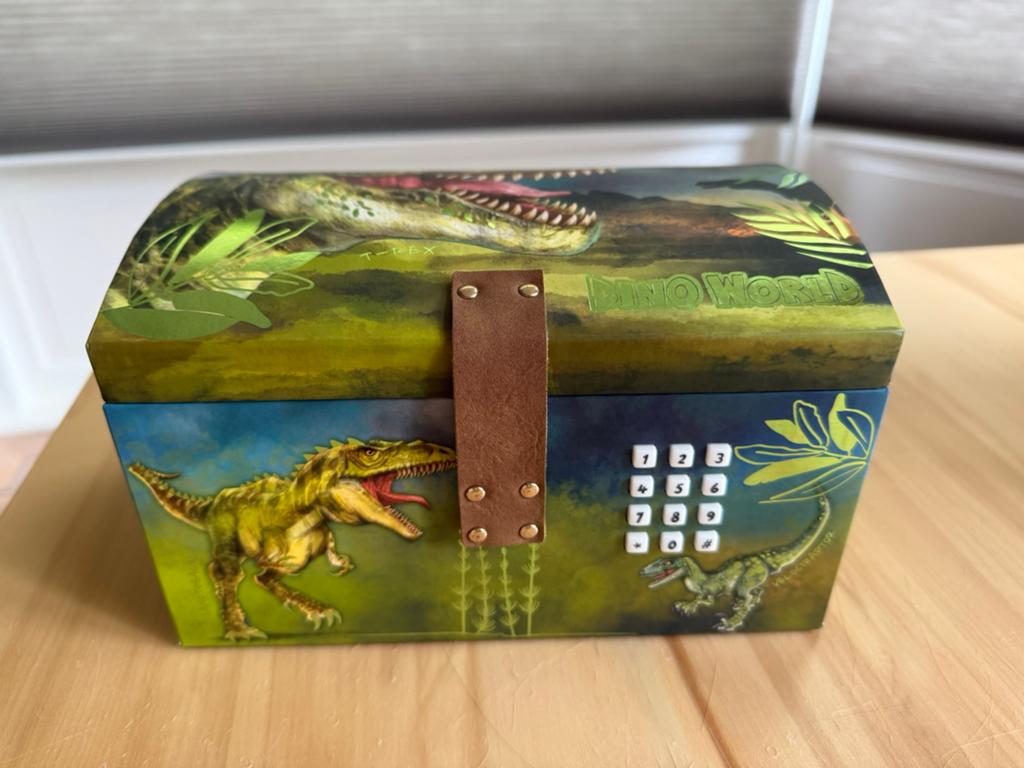 Dino World schatkist met licht en geluid, Ophalen of Verzenden, Nieuw, Jongen of Meisje