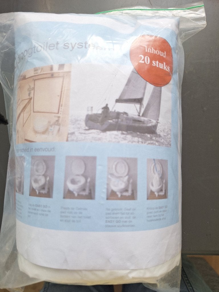 Easy go droogtoilet systeem, Watersport en Boten, Accessoires en Onderhoud, Ophalen of Verzenden, Nieuw, Kombuis en Sanitair