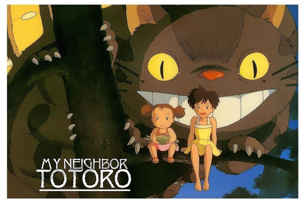 MY NEIGHBOR TOTORO Anime Poster Affiche 60x40cm, Verzenden, Nieuw, A1 t/m A3, Film en Tv