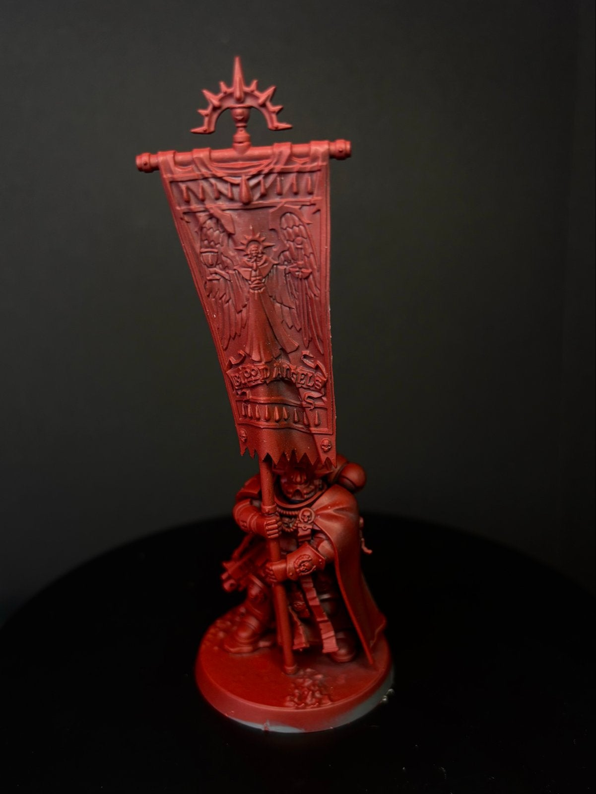 Warhammer 40K Space Marine Blood Angels Banner Ancient, Gebruikt, Figuurtje(s), Ophalen of Verzenden, Warhammer 40000