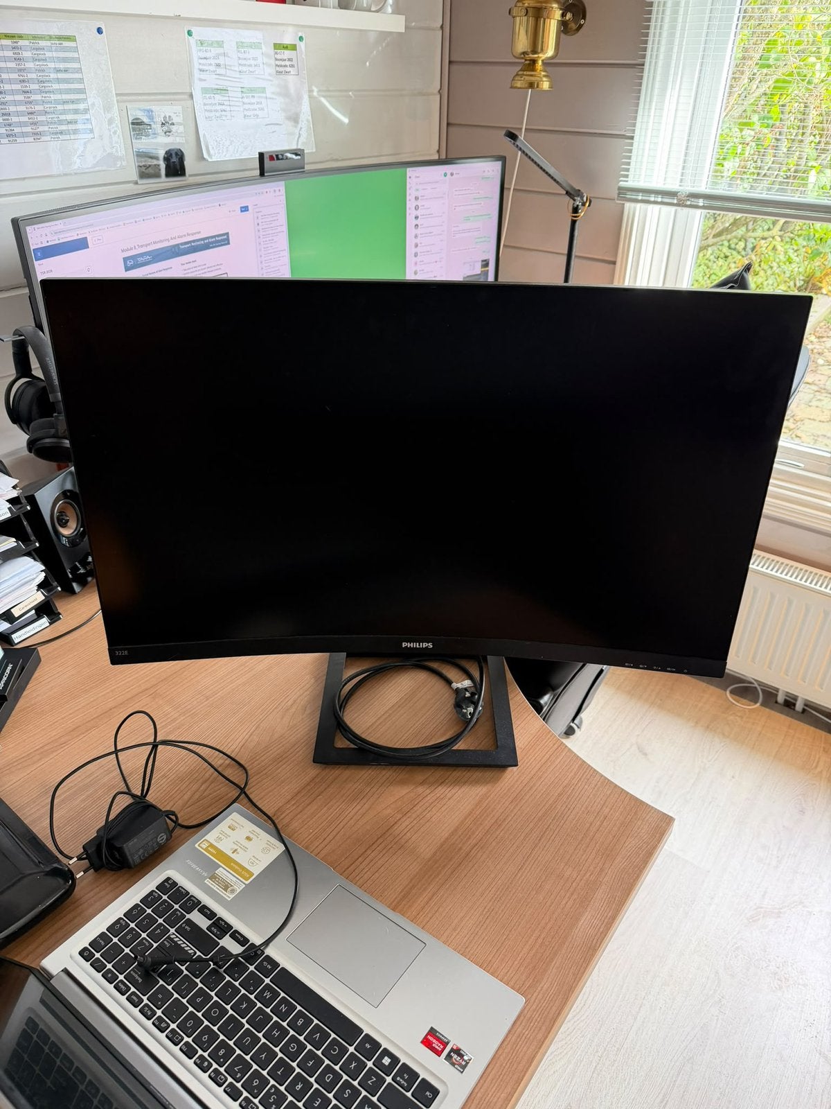 Beeldscherm Phillips 322E 32inch, Computers en Software, Ophalen, Zo goed als nieuw, 60 Hz of minder