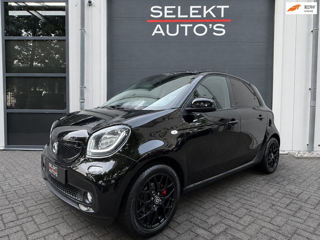 Smart Forfour 1.0 Turbo Prime NAP Automaat Pano/Leder/LED/Ca, Auto's, Automaat, 898 cc, Achterwielaandrijving, Gebruikt