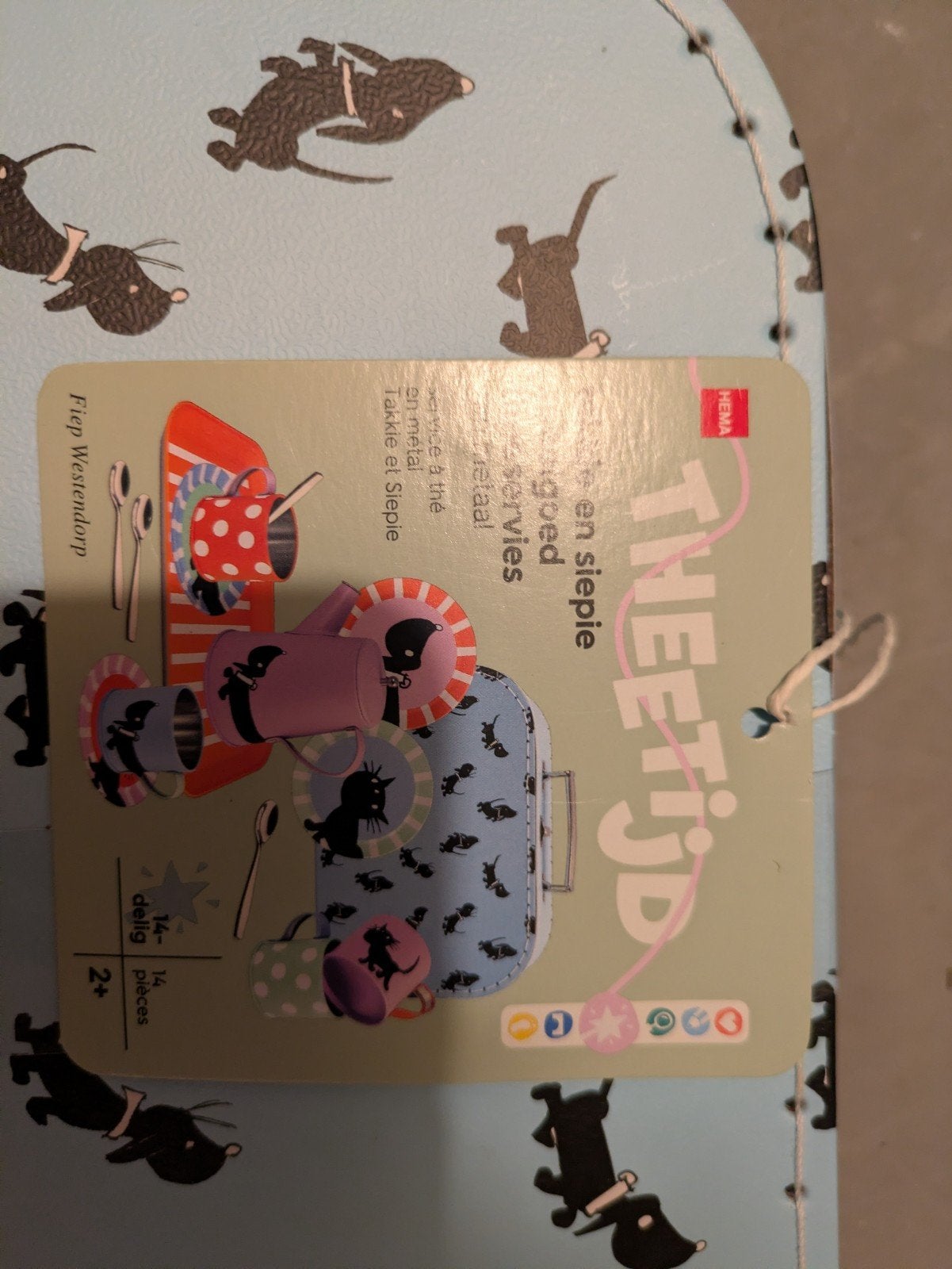 Hema Theeservies Kinderen Takkie en Siepie Nieuw, Ophalen of Verzenden