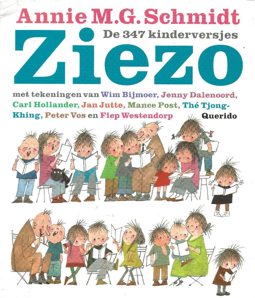 Ziezo - de 347 kinderversjes - Annie M.G. Schmidt, Boeken, Gelezen, Annie M.G. Schmidt, Fictie algemeen, Ophalen of Verzenden