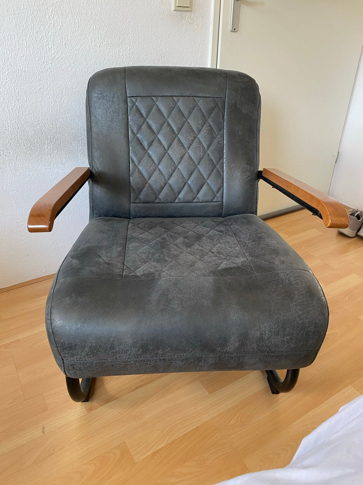 Relaxe fauteuil Loods 5 - zo goed als nieuw, Ophalen, Gebruikt, Hout, Eén