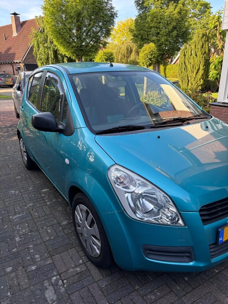 Suzuki Splash 1.0 2011 Groen/Blauw, Auto's, 31 €/maand, 996 cc, Origineel Nederlands, Handgeschakeld