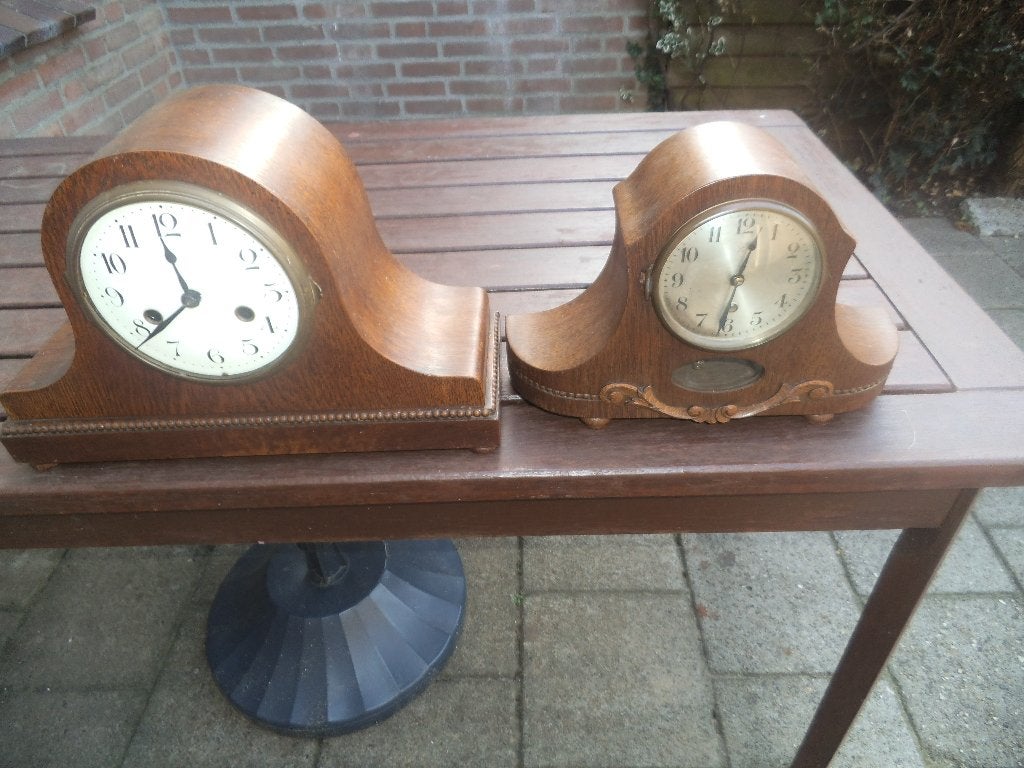 2 Pendule klokjes., Antiek en Kunst, Ophalen