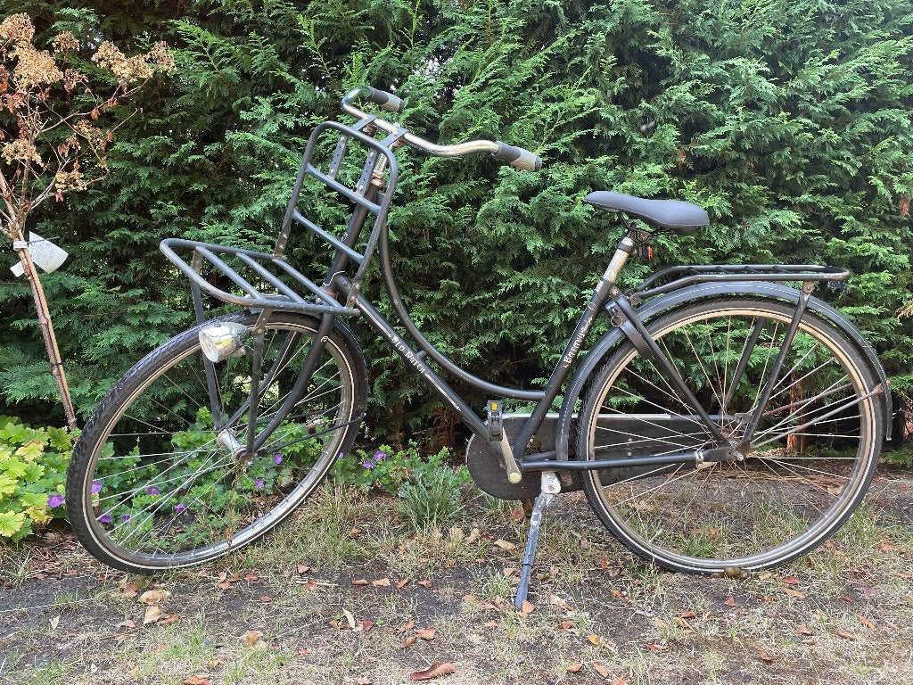 Transportfiets met voordrager - Gebruikt, Ophalen, Terugtraprem, Gebruikt, Batavus