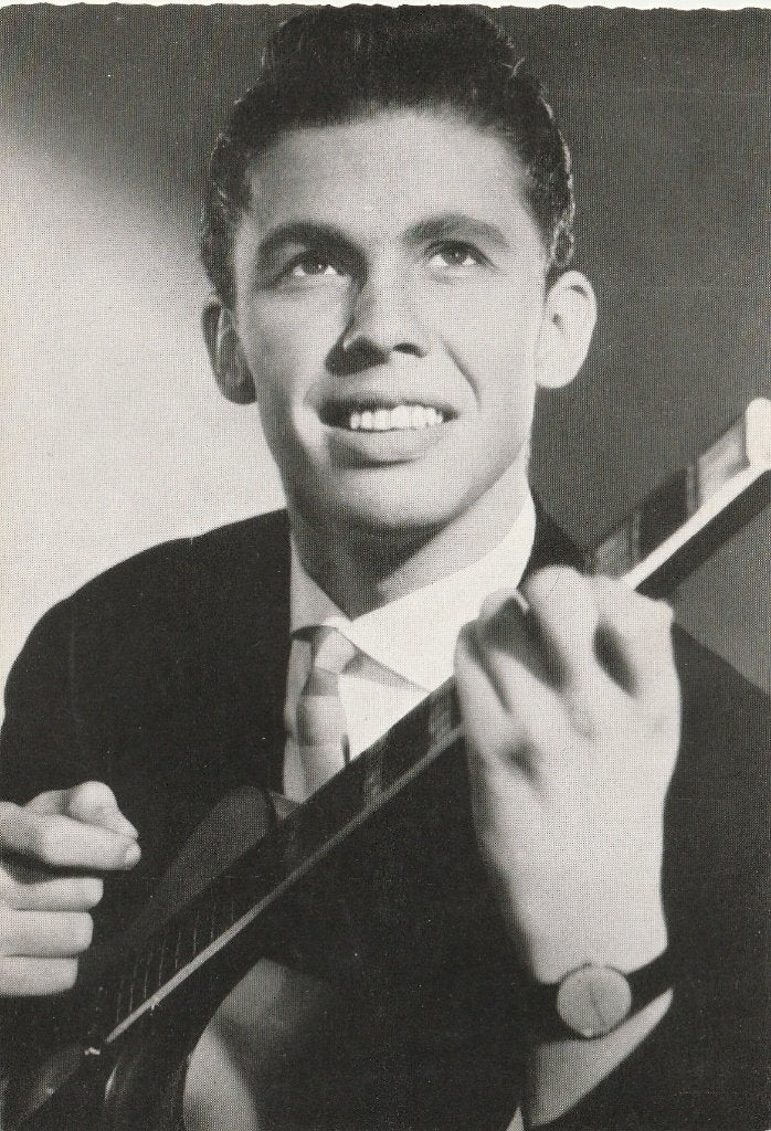 Oude Kaart Peter Kraus (1), Verzenden, 1940 tot 1960, Ongelopen, Sterren en Beroemdheden