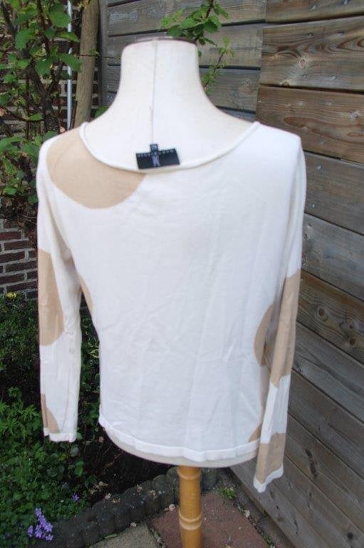 Tuniek ecru/ camel Mart Visser mt 42 Vaste prijs, Mart Visser, Beige, Maat 42/44 (L), Ophalen of Verzenden