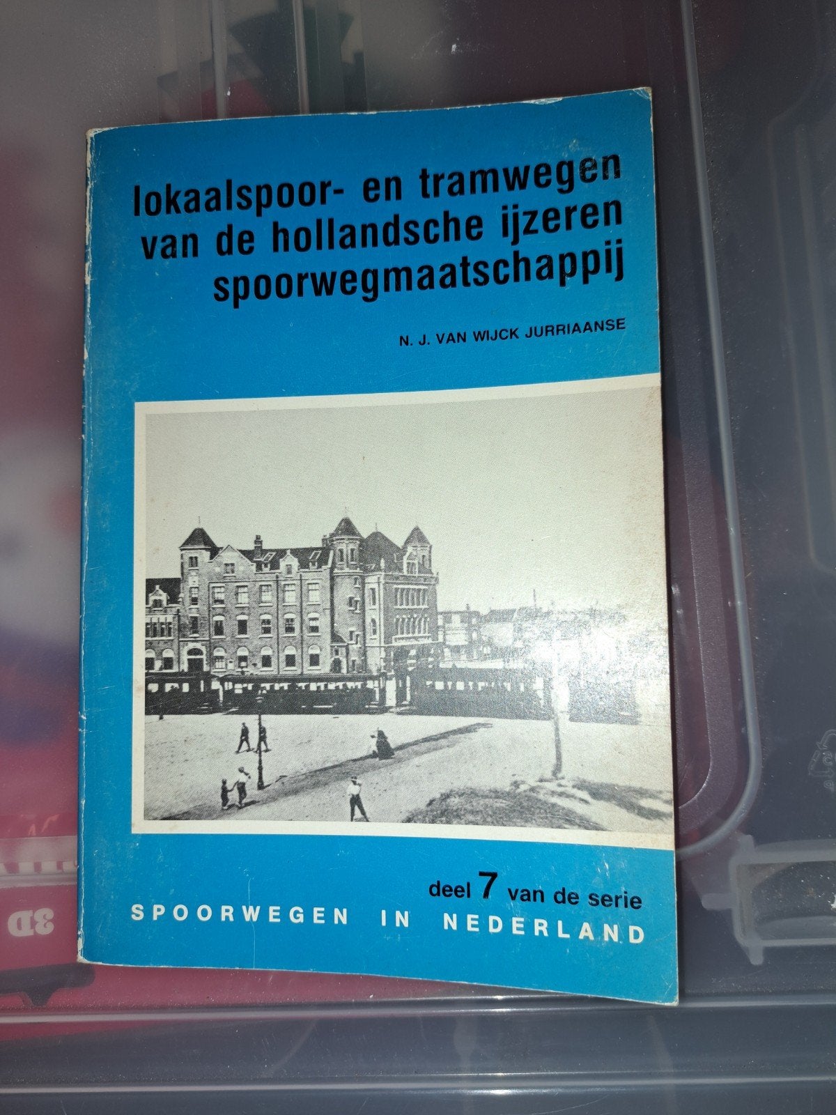 Boekje over trams, Ophalen of Verzenden, Gebruikt, Tram, Boek of Tijdschrift