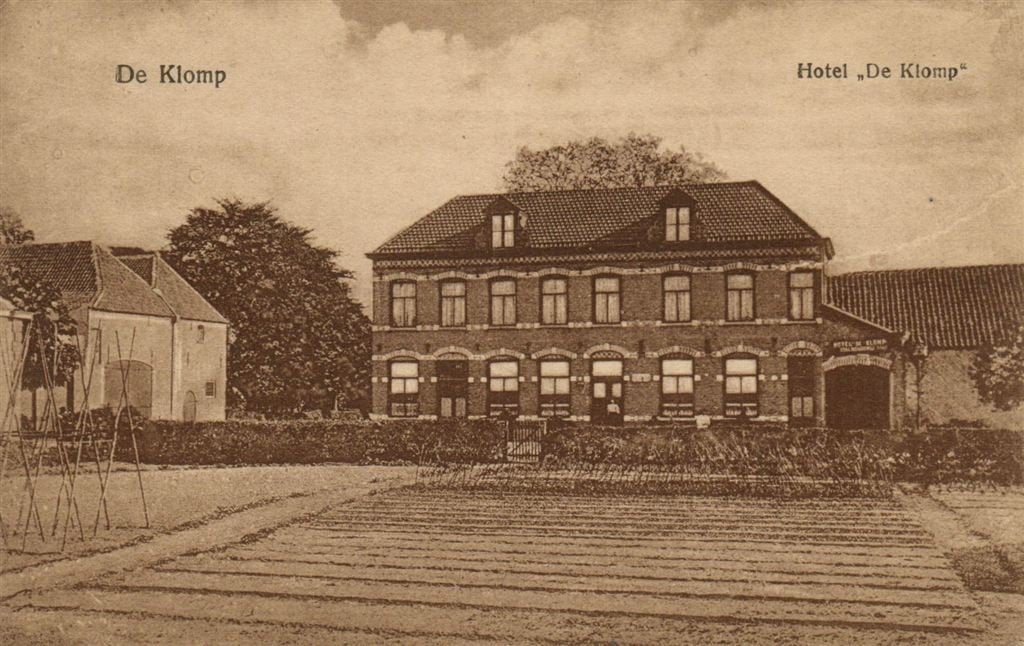 De Klomp - Hotel de Klomp - ongelopen, Verzenden, 1920 tot 1940, Ongelopen, Noord-Brabant