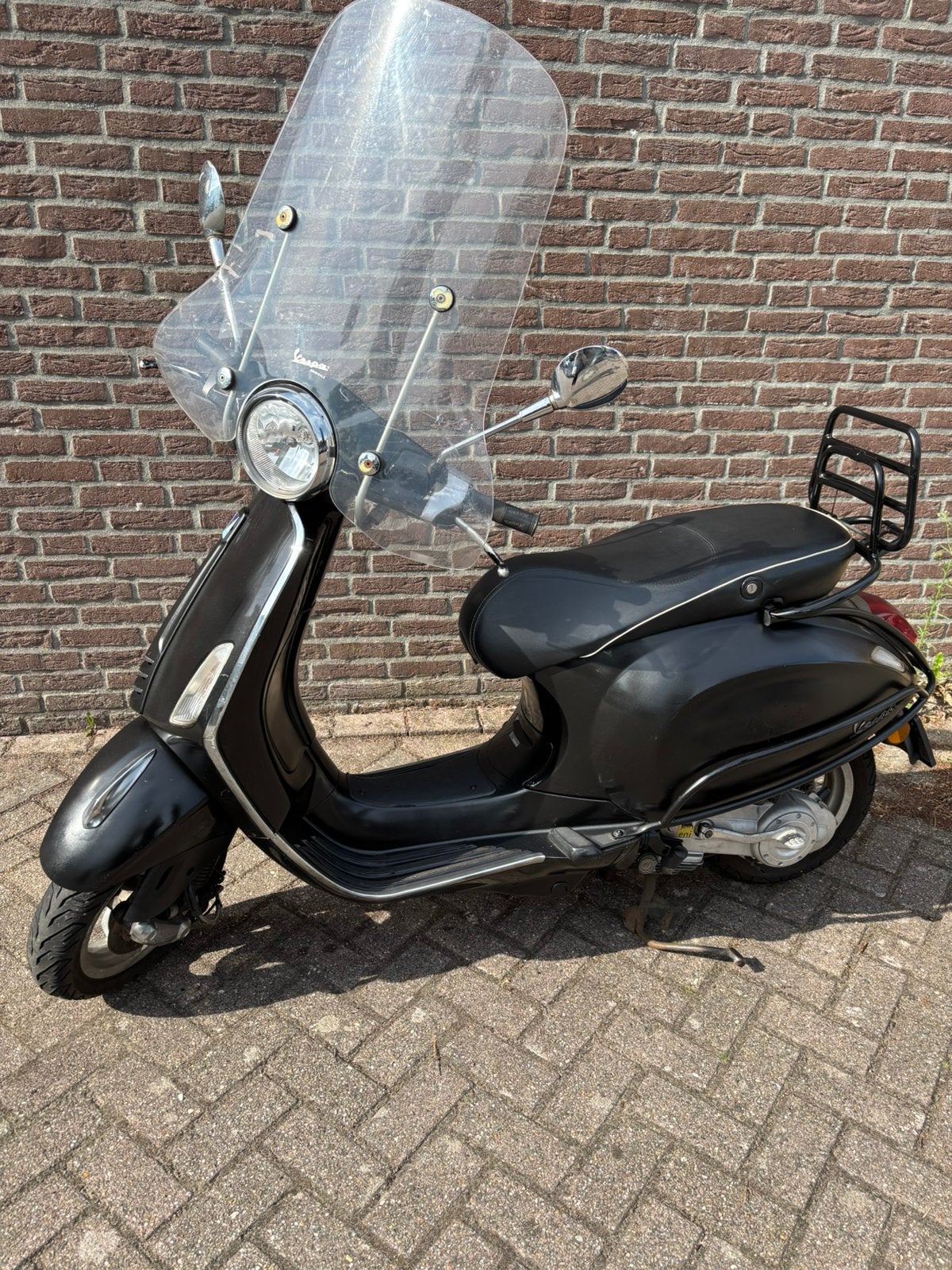 Vespa Primavera zwart uit 2015, Ophalen, Gebruikt, Overige modellen, Benzine