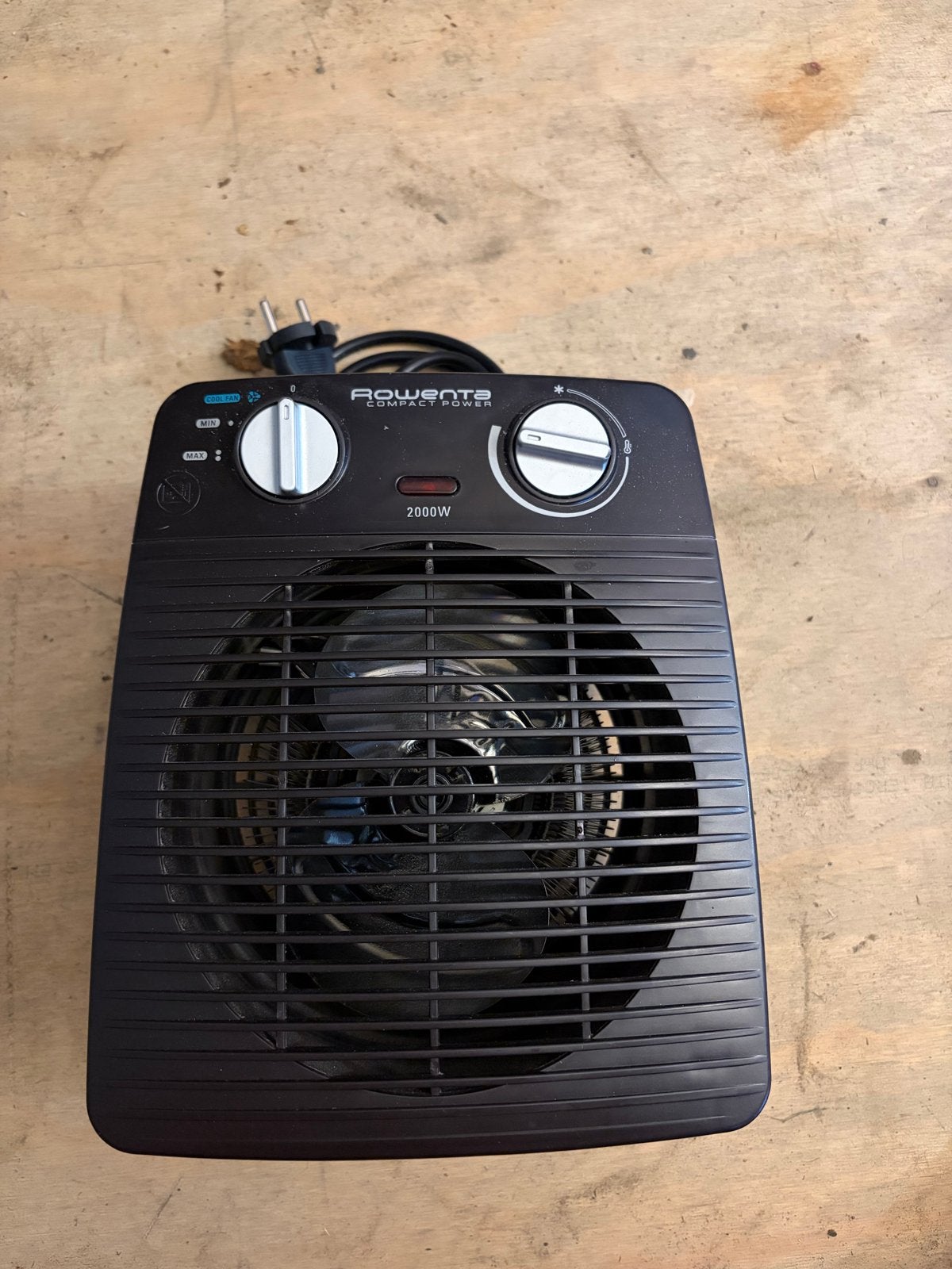 Rowenta Compact Power 2000W Ventilator Kachel, Ophalen, Zo goed als nieuw, Overige
