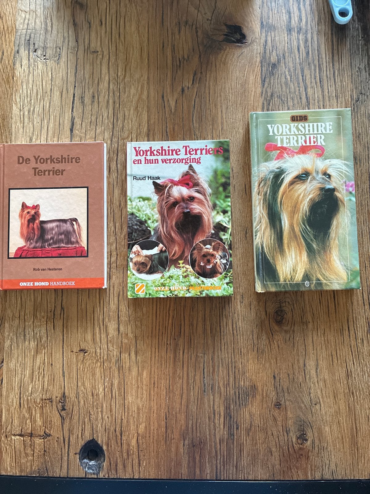 3x Yorkshire Terrier Boeken - Handleidingen en Verzorging, Boeken, Ophalen of Verzenden, Zo goed als nieuw, Honden