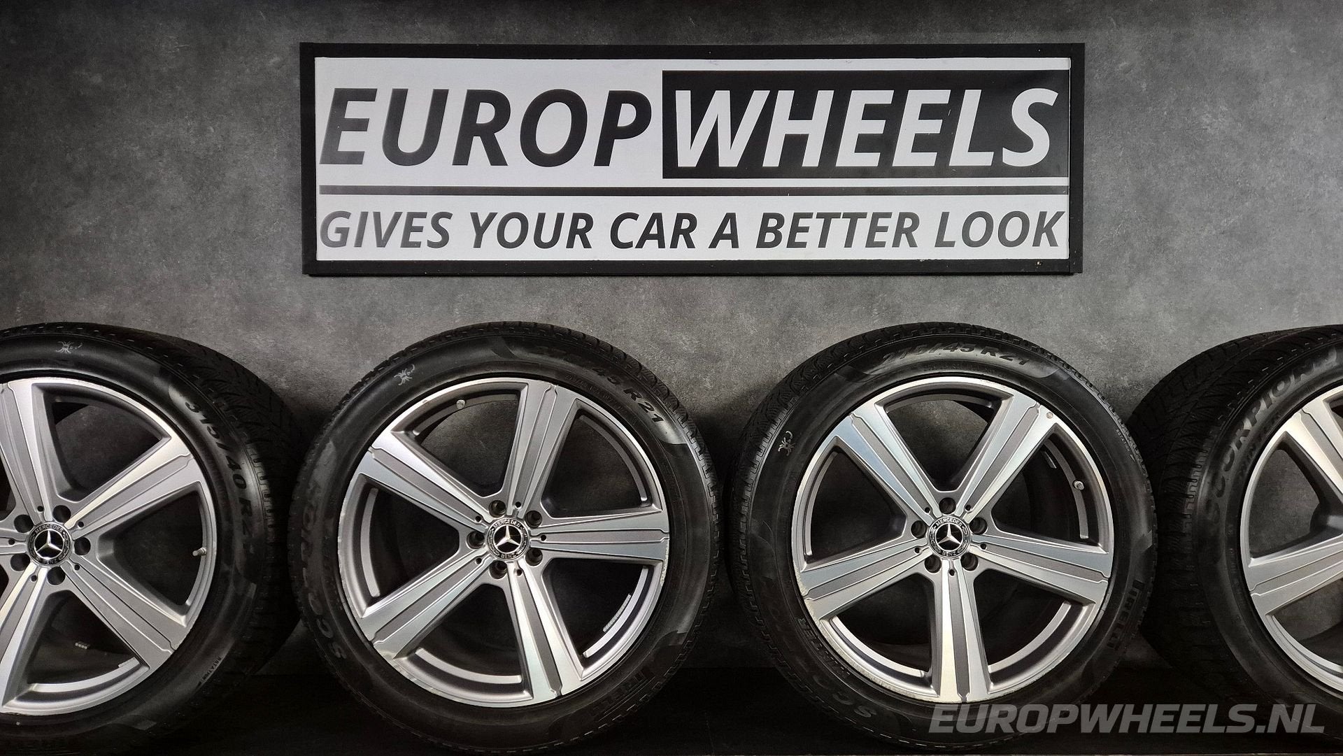 21 inch Mercedes GLE V167 C167 velgen winterbanden, Gebruikt, -, 275 mm, -