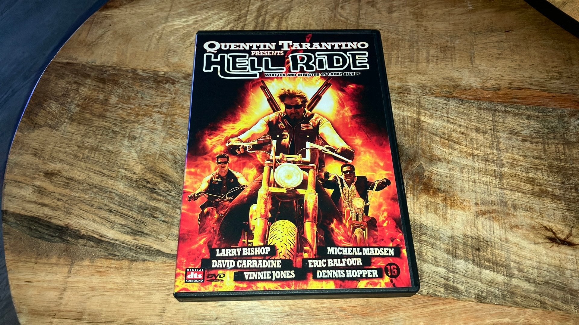 Hell Ride dvd      (2), Vanaf 16 jaar, Ophalen of Verzenden, Zo goed als nieuw