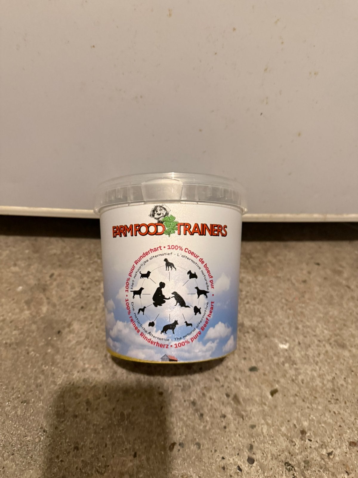 Farm food runderhart trainers 333gr, Ophalen, Hond