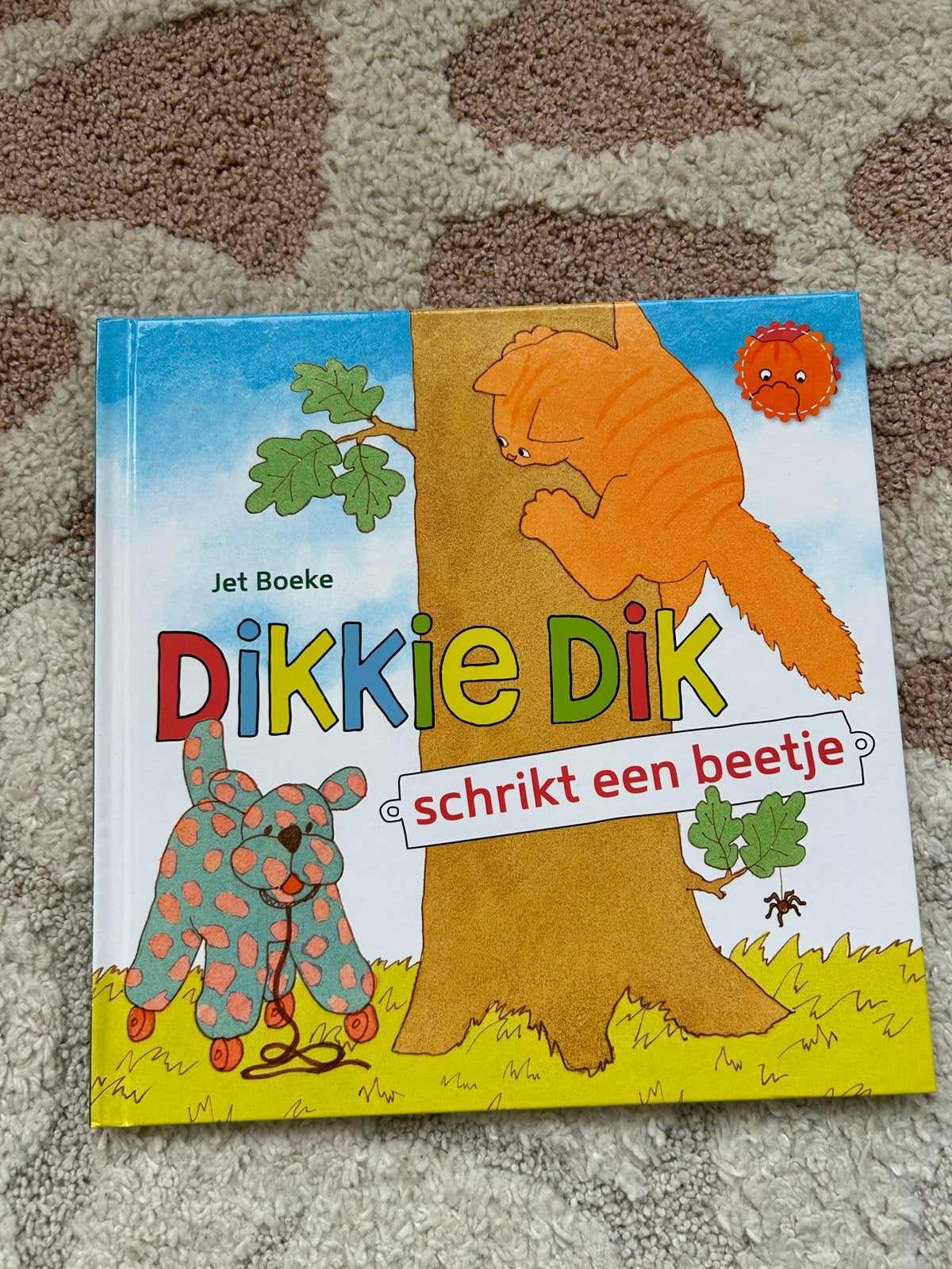 Dikkie Dik schrikt een beetje - Jet Boeke, Boeken, Ophalen, Zo goed als nieuw, 2 tot 3 jaar