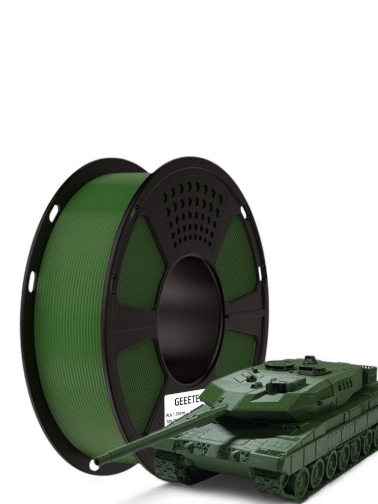 PLA Olijf groen matte filament 1kg Olive green 1,75mm, Ophalen of Verzenden, Nieuw, Filamentrollen