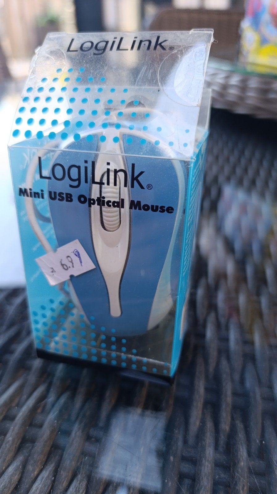 LogiLink Mini USB Optische Muis - Bedraad, Ophalen of Verzenden, Nieuw