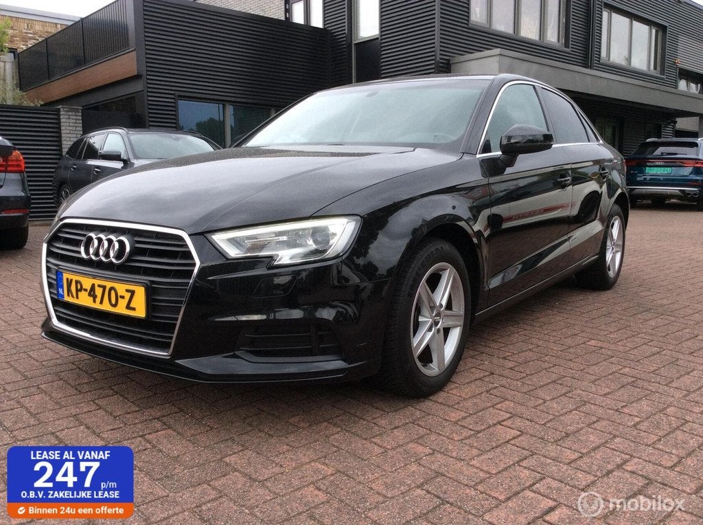 Audi A3 Limousine 1.0 TFSI Pro Line Automaat Nav Lm Vlg Nap, Auto's, Stof, Gebruikt, 116 pk, Origineel Nederlands