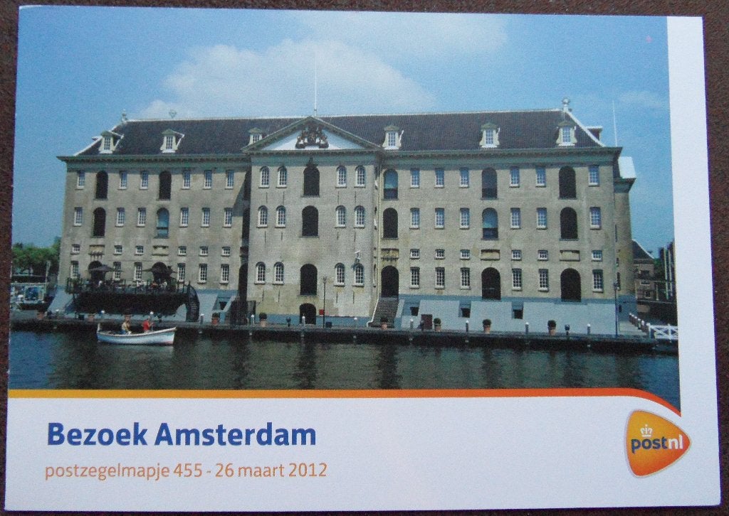 Postzegelmapje 455 – Bezoek Amsterdam, Ophalen of Verzenden, Postfris