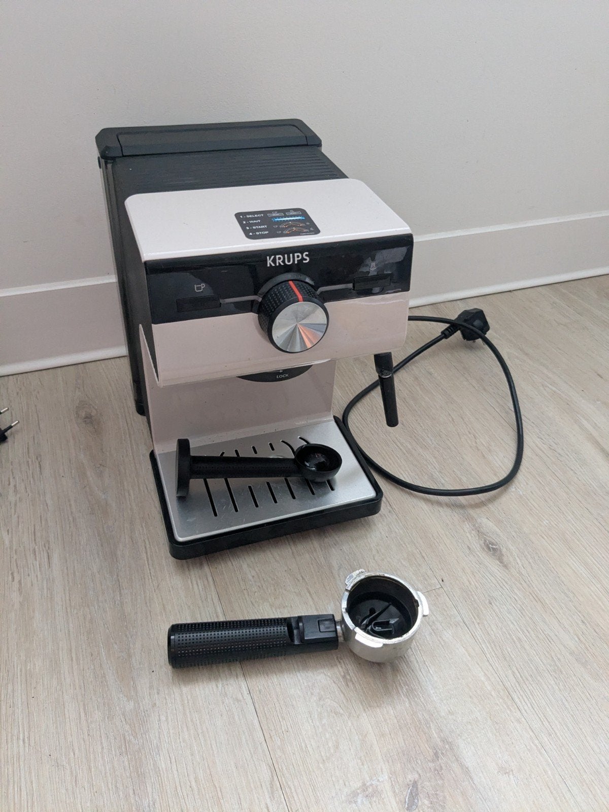 espresso machine, Ophalen of Verzenden, Gebruikt, Espresso apparaat, Gemalen koffie